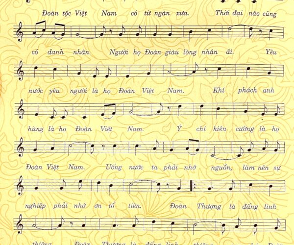 Bài hát vinh danh dòng họ “Đoàn Tộc Việt Nam”
